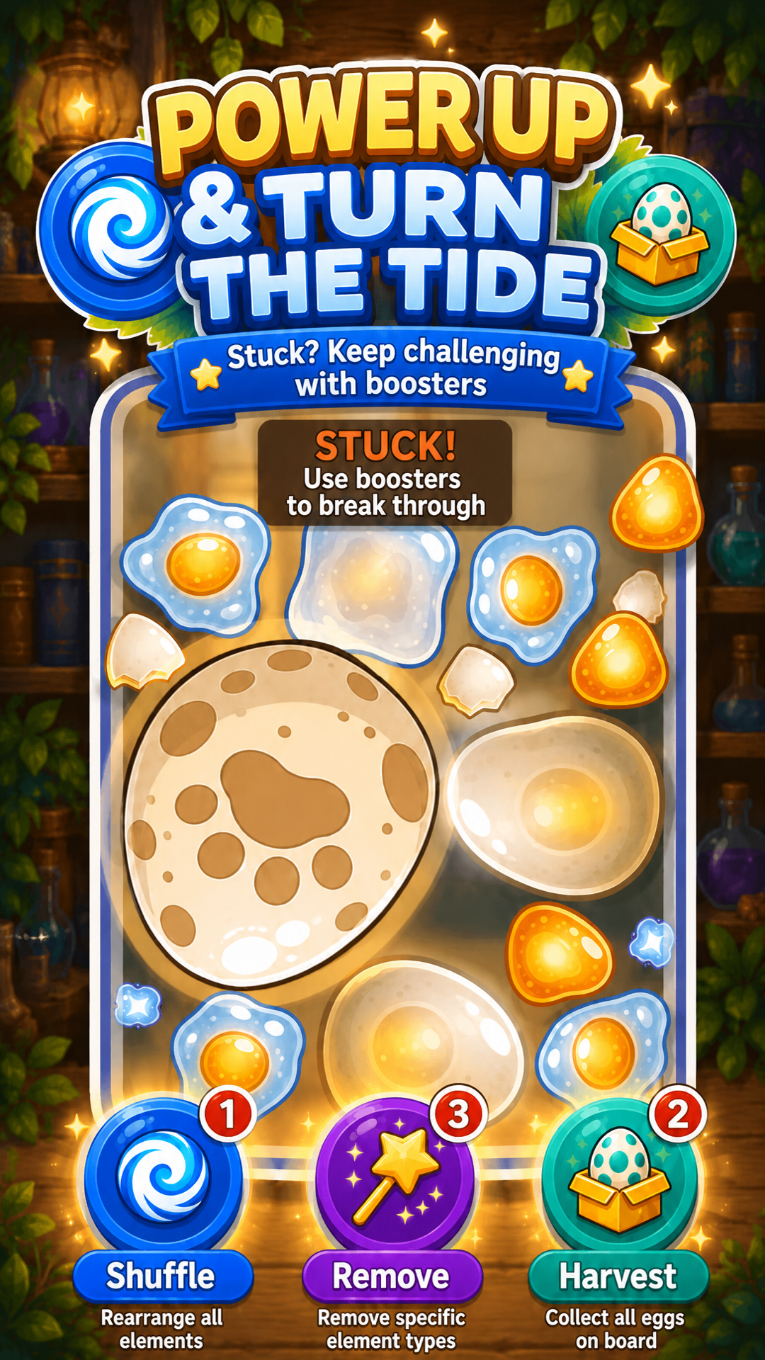 破壳物语 Eggtopia Merge 主视觉